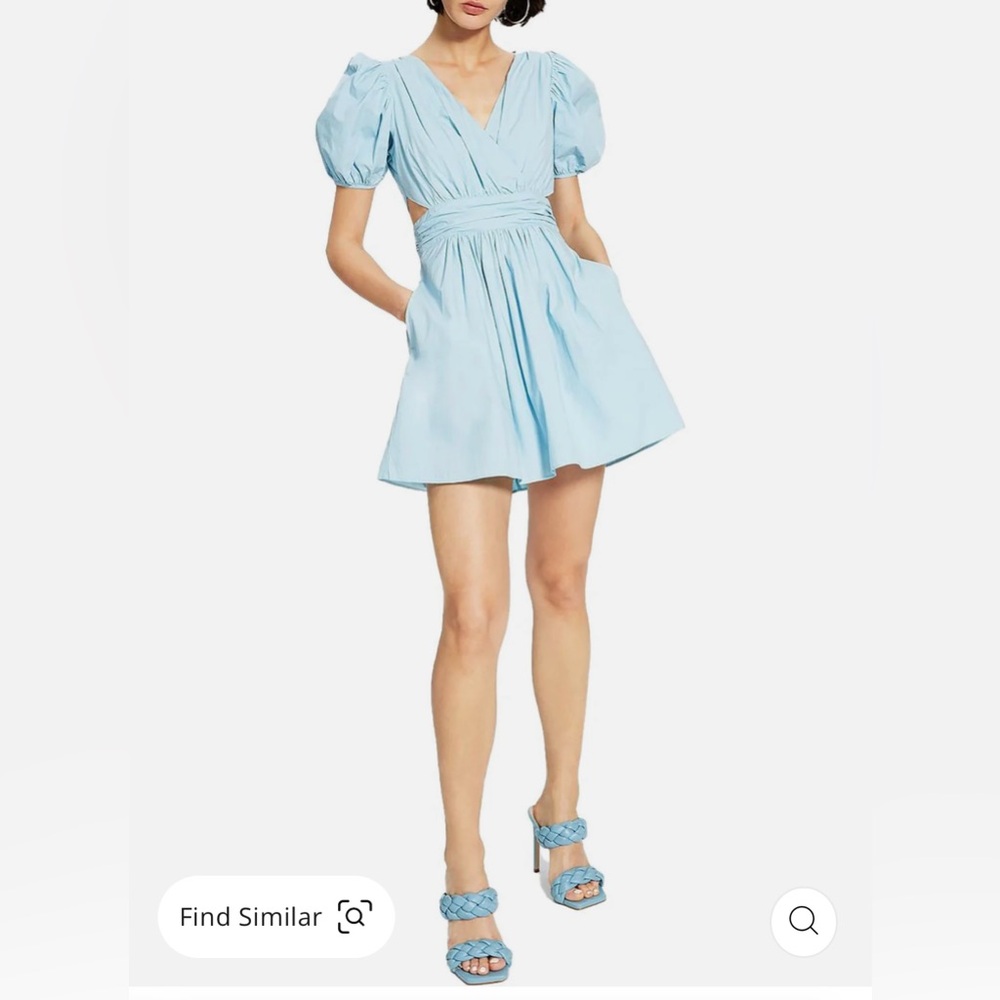 French connection light blue dress size 2